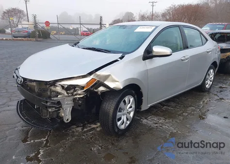 2014 Toyota Corolla Le z USA, uszkodzony, nr VIN 2T1BURHEXEC041850